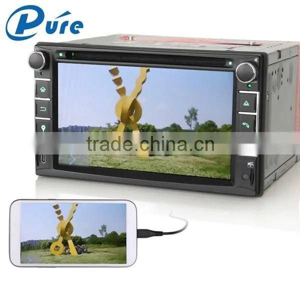 Manufacturer Car DVD Player with 3G Radio Car Player Double Din 6.2 Inch Car DVD Player