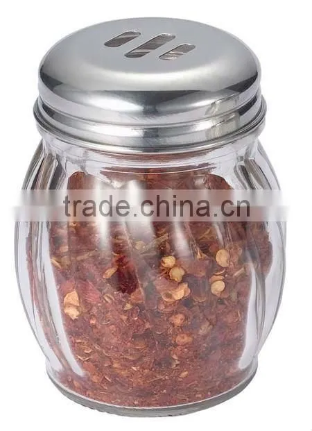 3pcs glass spice condiment