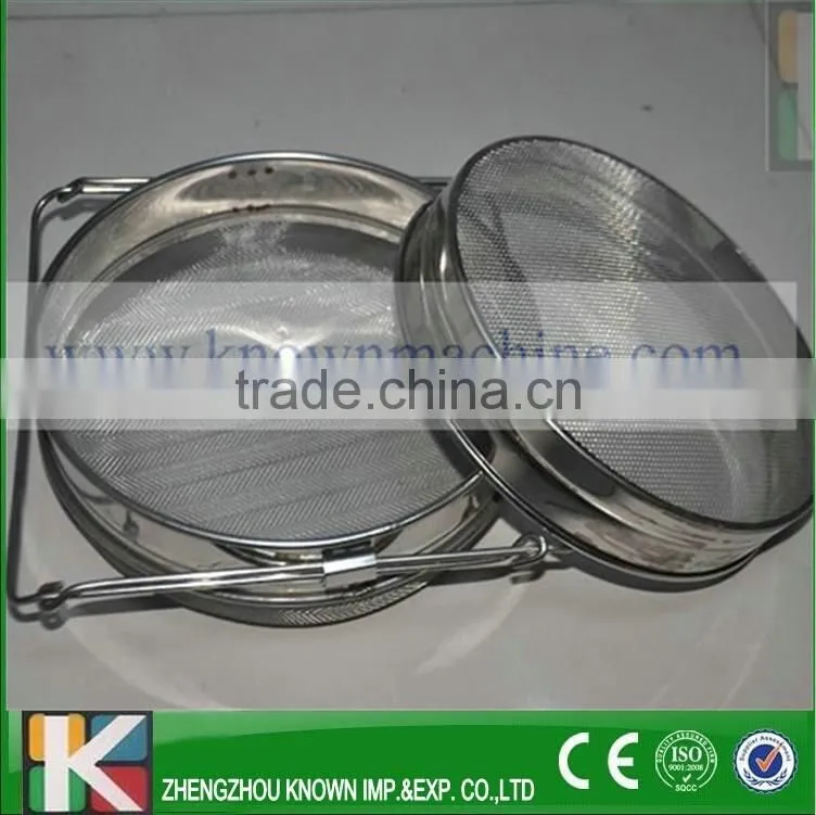 hot sale very popular stainless double honey strainer