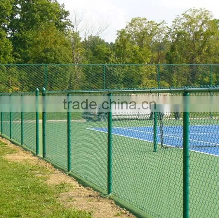 shopping websites diamond pattern green pvc coated chain link fence for playground