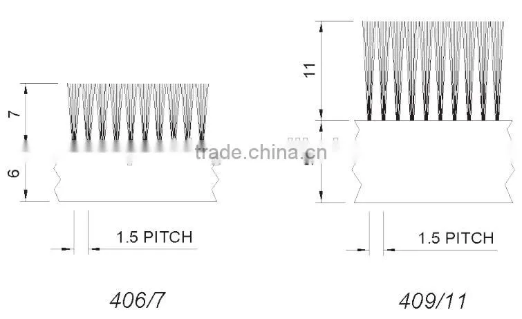 UK Fraser AntiStatic Tape Brushes For The Printer