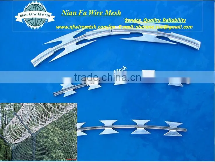 Stainless Steel Razor Barbed Wire Manufacturing (Factory) Guangzhou