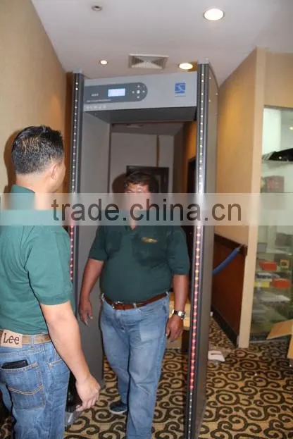 Walkthrough metal detector security equipment security camera XLD-B(LCD)