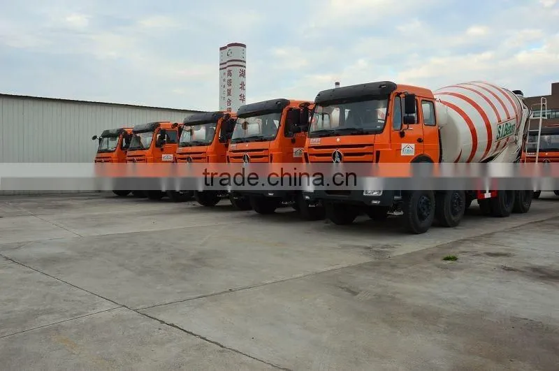 hot selling BEIBEN concrete truck-mixers with 12~16cbm capacity for sale
