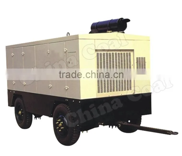 Mining Use Diesel Mobile Air Compressor With Best Price For Jack Hammer