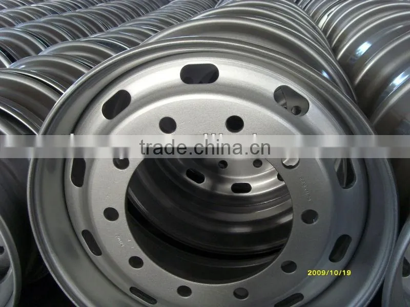 Truck Trailer Steel Tube Wheel Rim 8.00-20