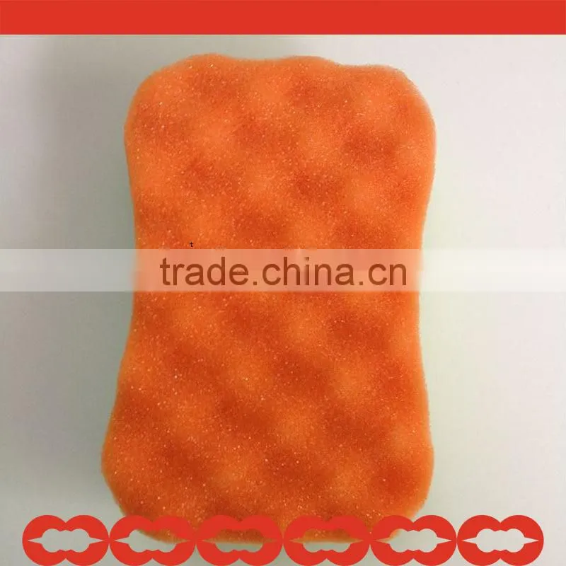 Baby bath sponge with design