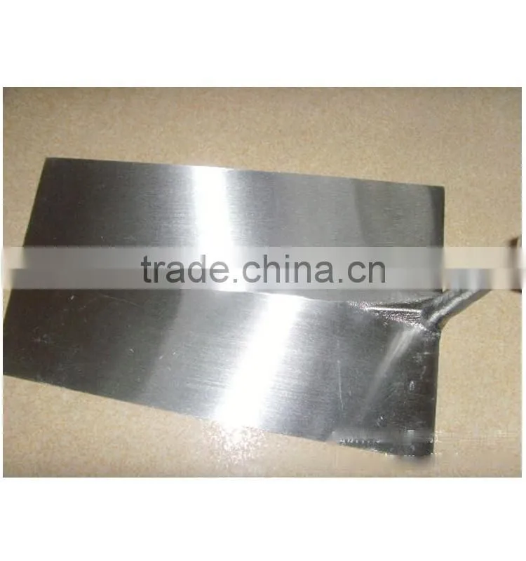 fine polished one piece forged trowel with wooden handle ( factory )
