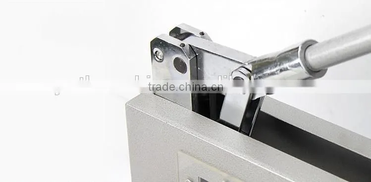 Manual Heavy Duty Table Aluminum/Iron/Copper/Plastic Sheet Cutting Machine