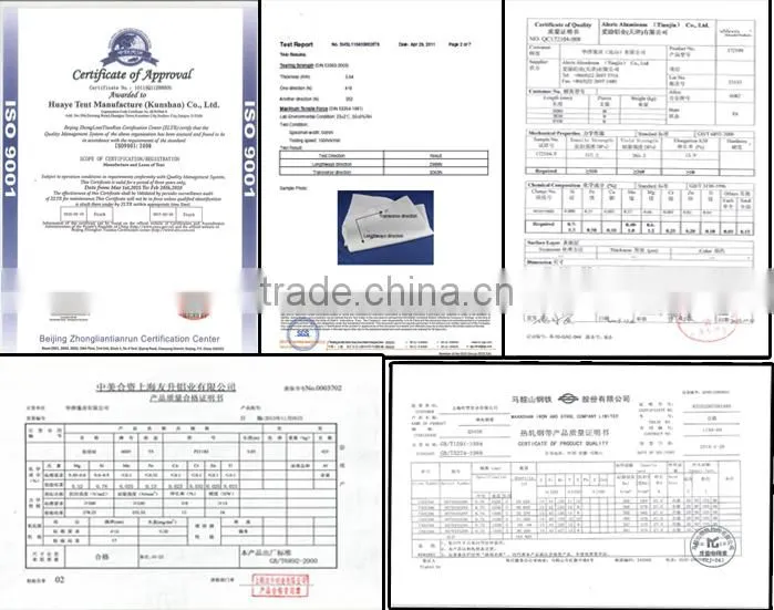 Large aluminium warehouse buildings storage tent hangar for sale