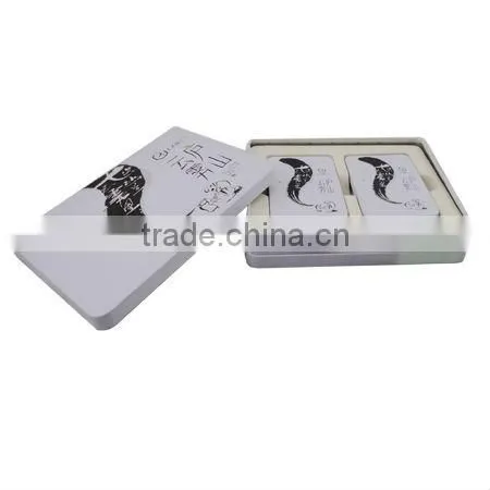 rectangular shape small metal cigarette tin box