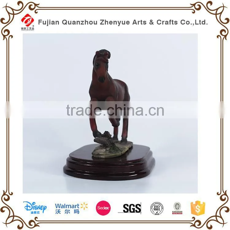 2015 cheapest chinese polyresin horse statue