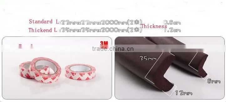 M019 REACH certificate safety baby products furniture rubber edge guard