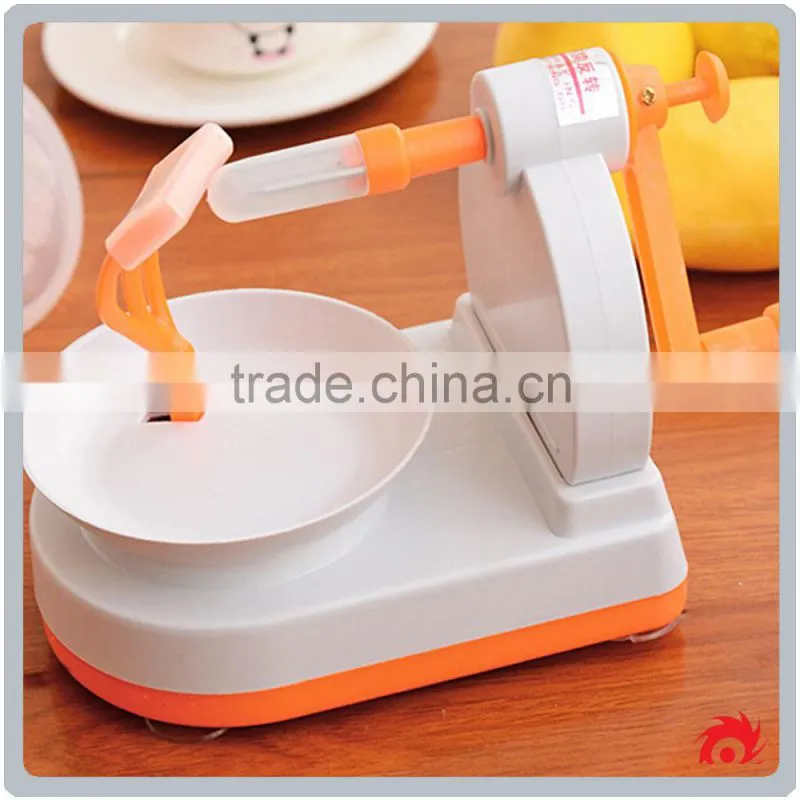 Kitchen Hand-operated Stainless Steel Fruit Apple Potato Tool Gadget Machine Corer cutter Peeler Slicer