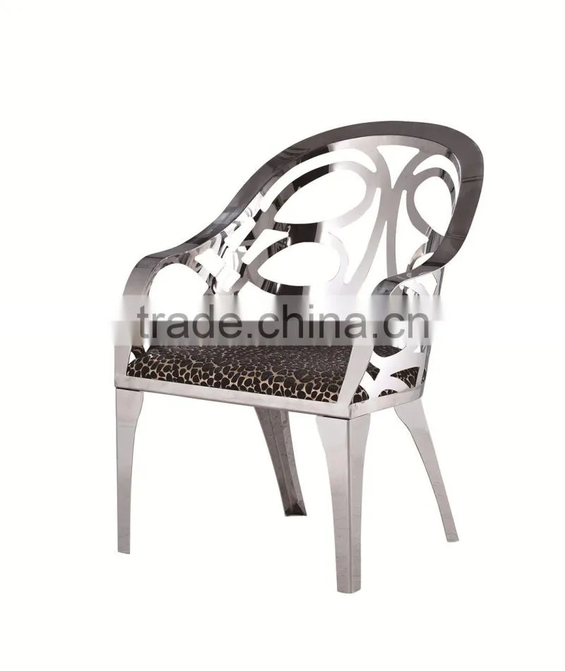 2015 new Stainless steel leisure chair