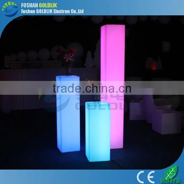 RGB Rechargeable LED Pillar Light