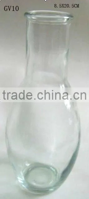 cylinder colored glass vase for decoration GV10