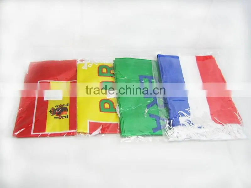 Foot ball Fans Scarf for 2014 World Cup, Olympics fans gear, cheering scarf