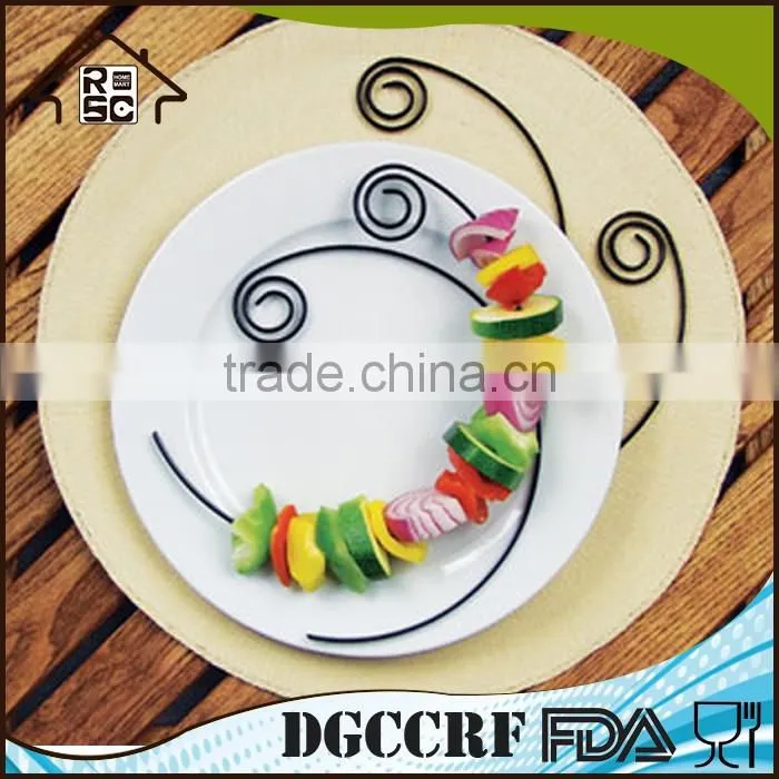 High Production Plate Set of 4 Skewer For Plate BBQ Grill Plate