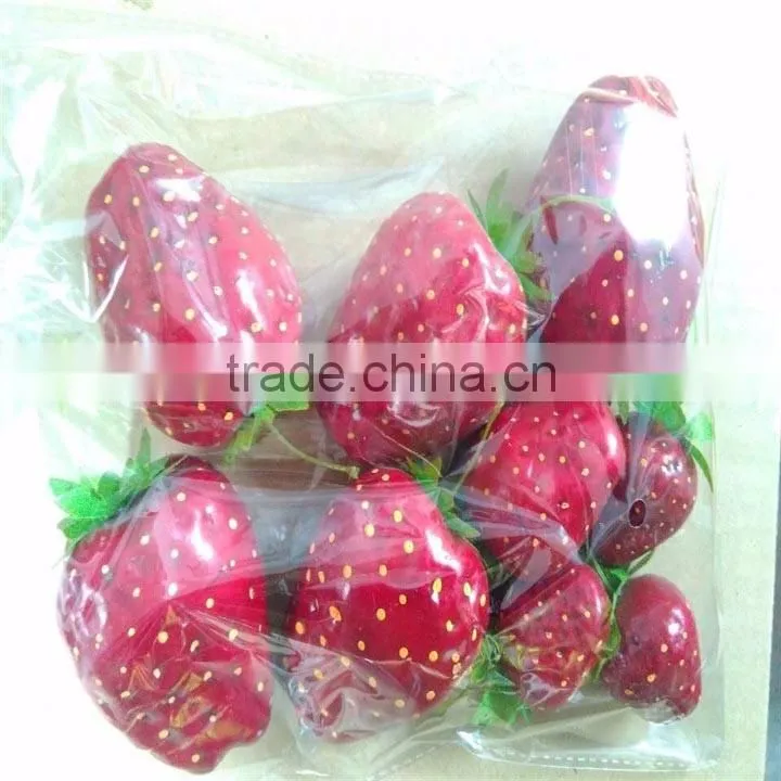 High quality small crafts artificial foam fruits and vegetables for event decor