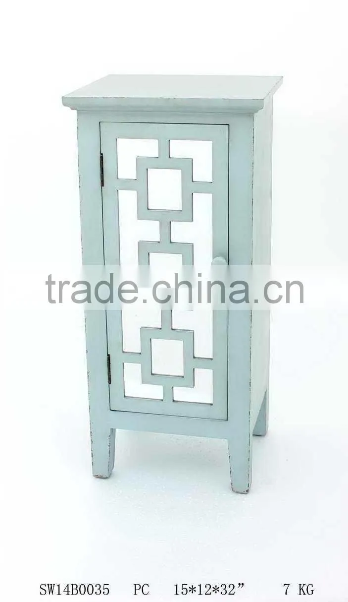 antique storage chest With mirror design for home