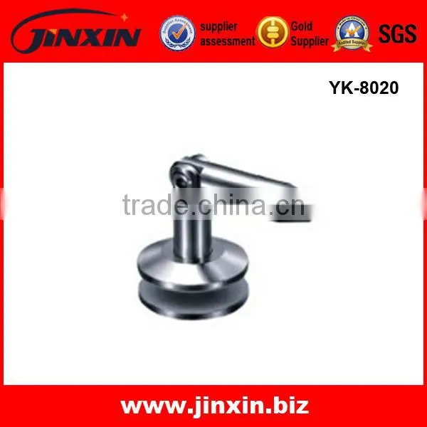 Marine Standard Stainless Steel Glass Canopy Accessories / Rain Shelter Fittings