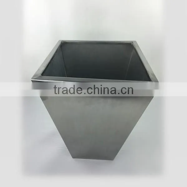 JINXIN 304 Stainless Steel Square Flower Vase