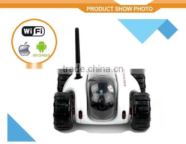 Free Samples Wifi R/C Toy lInfrared Night Vision App-Controlled for iPhone/iPad/Android Spy Remote Control Car with Camera
