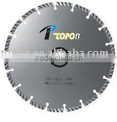 Turbo Segmented Blades with diamond material