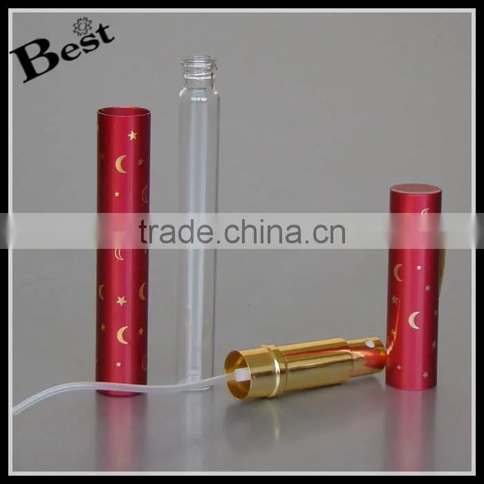 2017 high quality 6ml mini perfume spray bottle pen perfume spray bottle red refillable perfume spray bottle