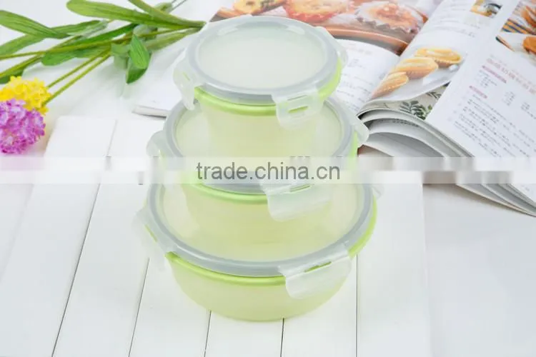 Nice food perservation box ,unique clear salad bowls