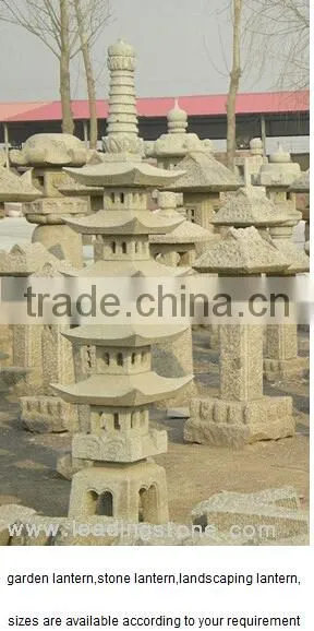 Outdoor Stone Japanese Garden Lantern /large garden lanterns
