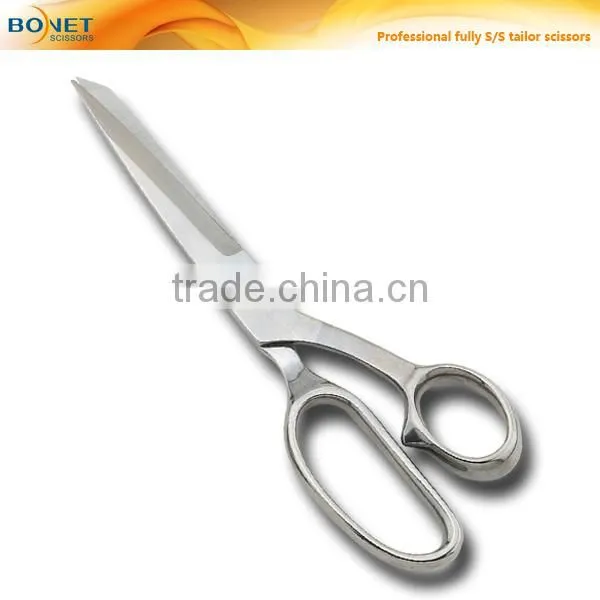 S17008 CE Certificated 8" Professional fully stainless steel forged tailor scissors