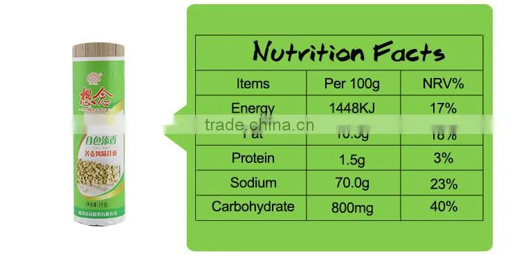 Xiang Nian Brand Wholesale Instant Dried Noodles 1000g Buckwheat Noodle