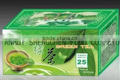 100%Natural high quality handmade Organic Green Teabag, hot sell, superior teabag with FDA, IMO