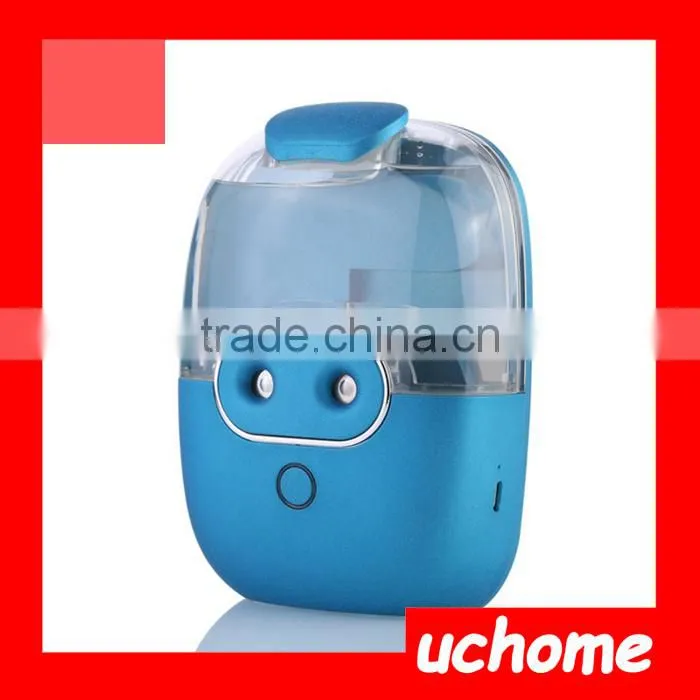 UCHOME Portable Battery Powered Dual Ultrasonic Sprayer Port Pig Shaped Humidifier For Travel