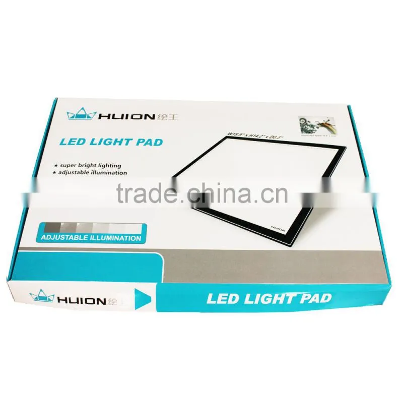 Best selling! Slim Huion A3 LED drawing sketch tracing board light tracing pad
