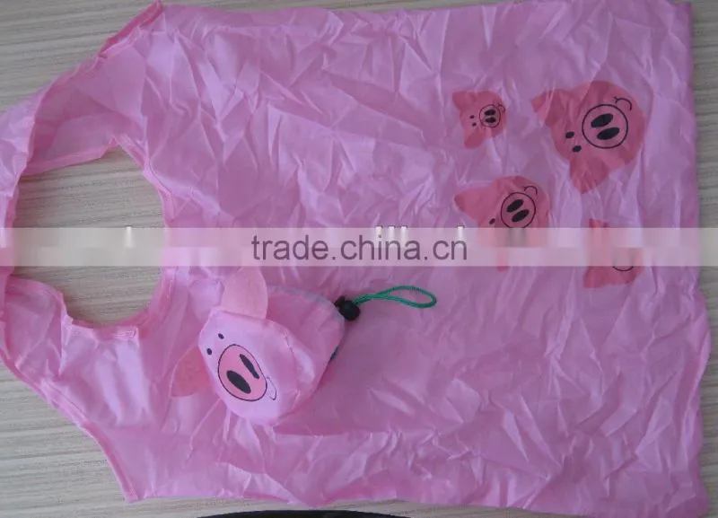 2013 Hot sale Nylon foldable shopping bag