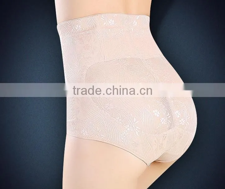 Embroidered woman underwear new fashion lace sexy panty body shaper