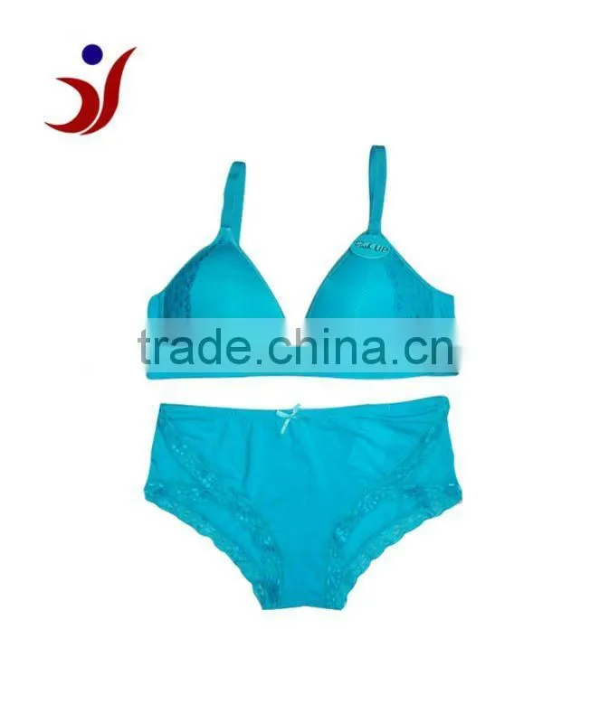 fashionable bra set comfort bra wireless bra set