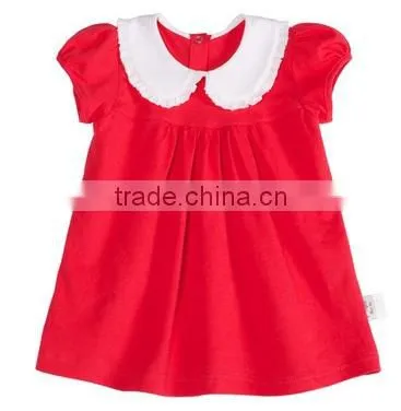 Manufacture Kids Red T-shirts Children Tops