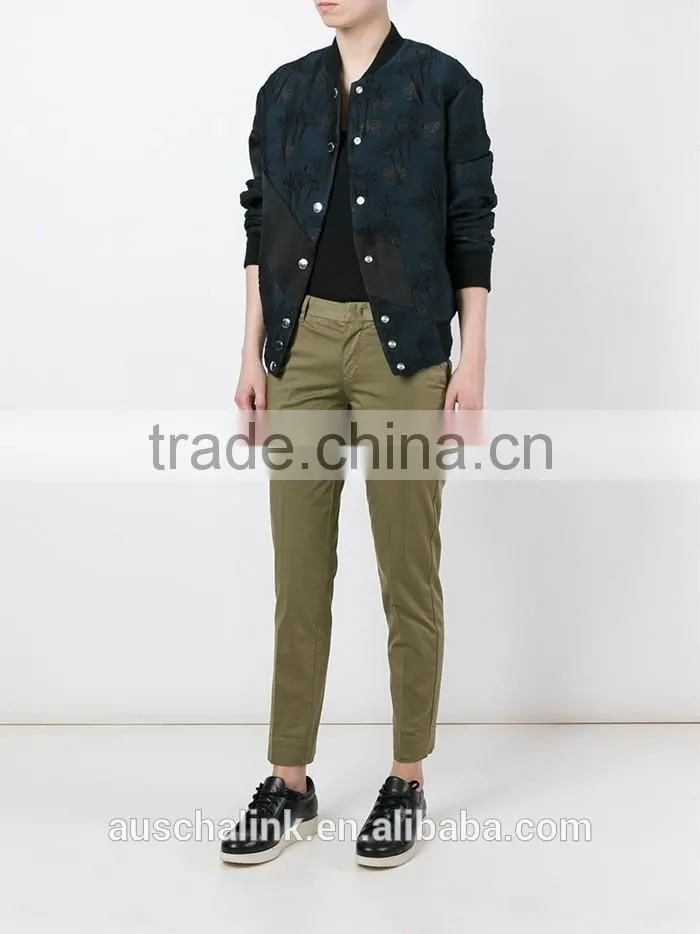 2016 best selling narrow slim bottom trousers women