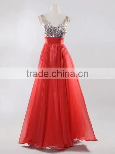 2015 beaded ruffled prom designer evening dress online