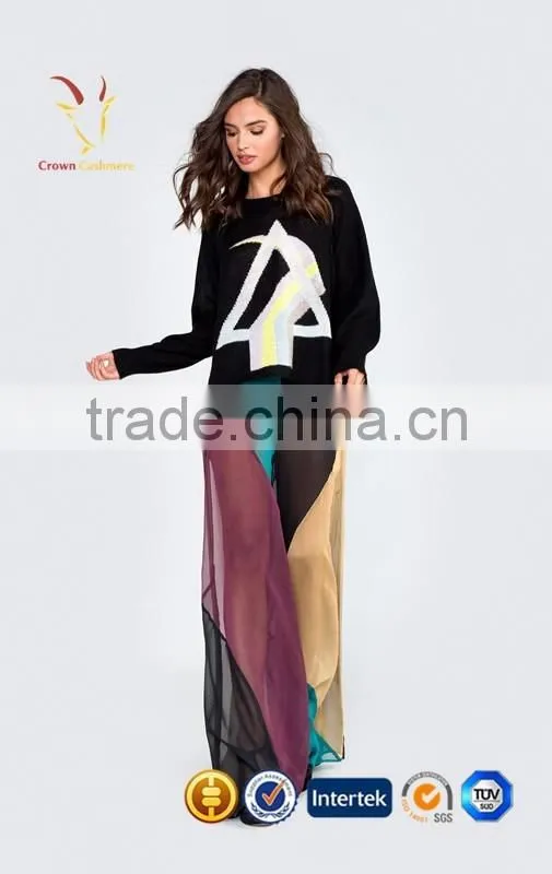 100% Pure Cashmere Pullover Women Jumpers Wool Sweater for Ladies