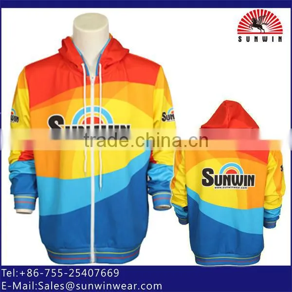 OEM authentic printed fleece jacket, hoodie, with personalized printing & embroidrery