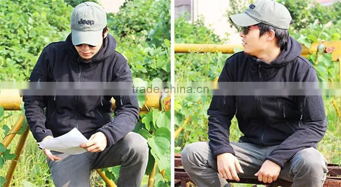 2017 Hot Sell army polar fleece jacket for men