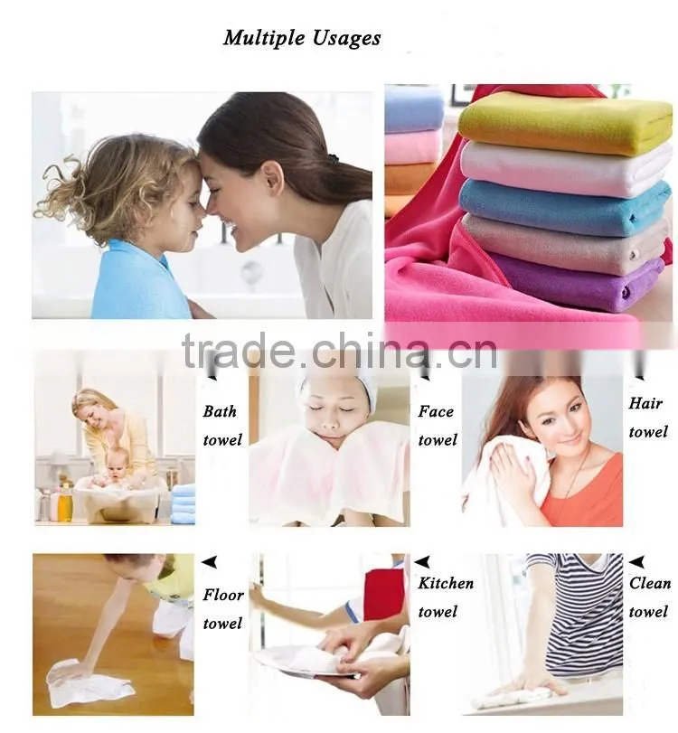 OEM service microfiber cartoon yoga towel for children customized
