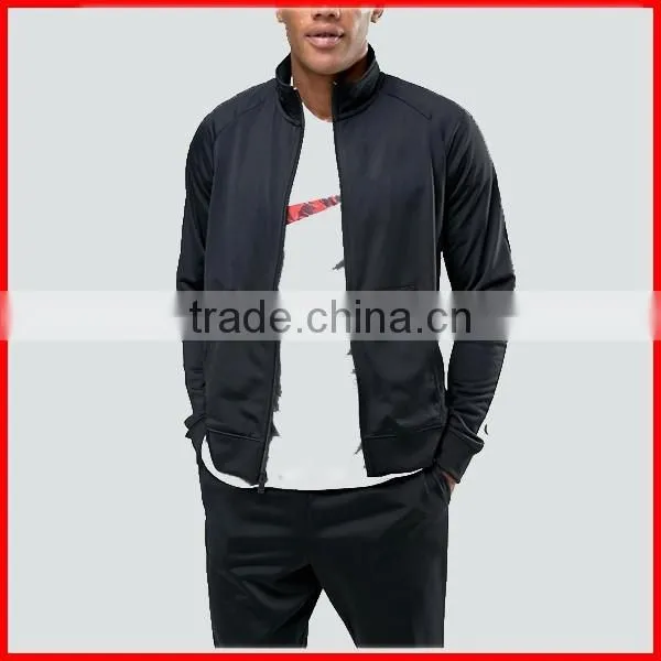 Custom men tracksuit high quality custom tracksuit fation and welcomed 100% tracksuit fabric
