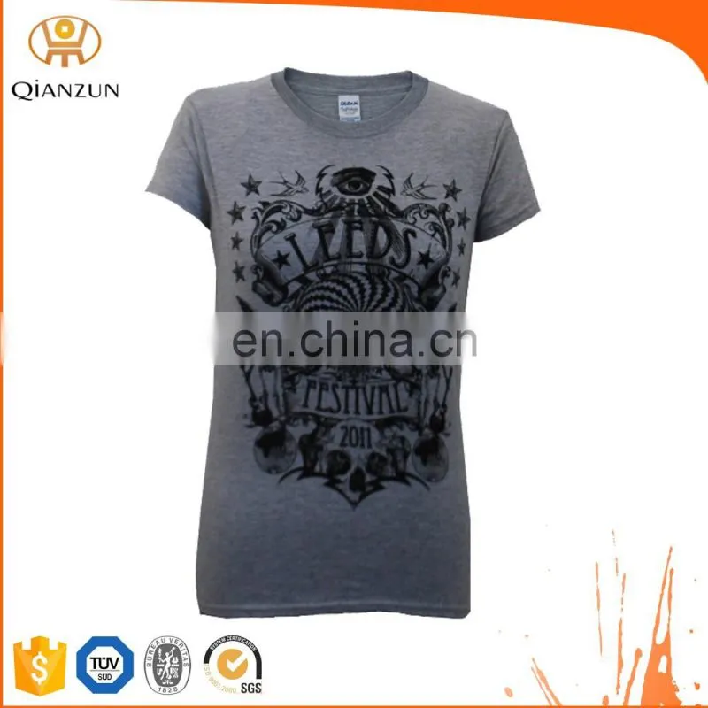 Wholesale Custom Ladies T-shirt Print Design