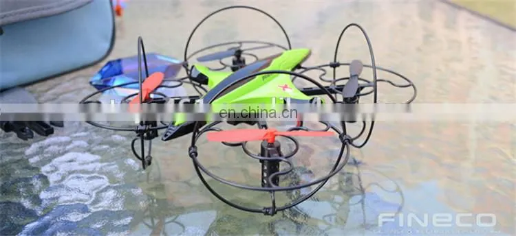 Fineco FX-3 6-axis Gryo Professional Mini Dron 3D Roll RC UFO Quad copter with LED Radio Control Drone